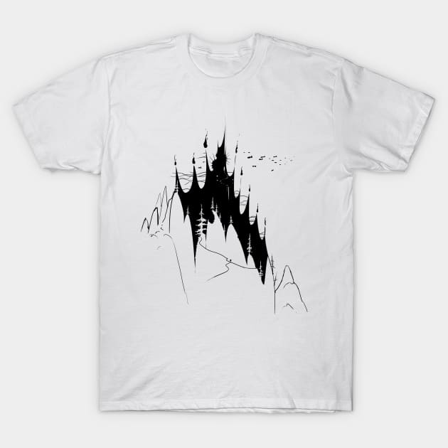 Ocean Floor T-Shirt by The Artist 